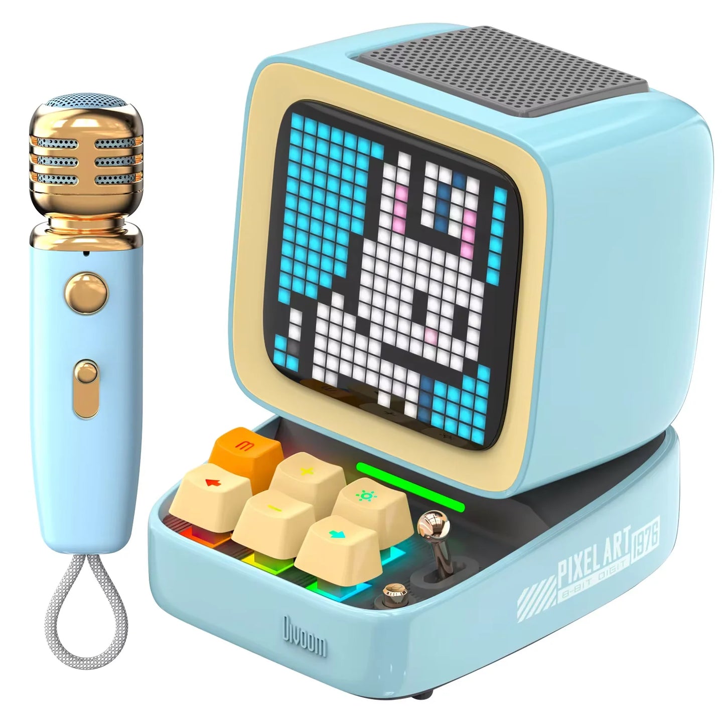 Divoom Ditoo Pro Bluetooth Desktop Speaker Pixel Art Alarm Clock