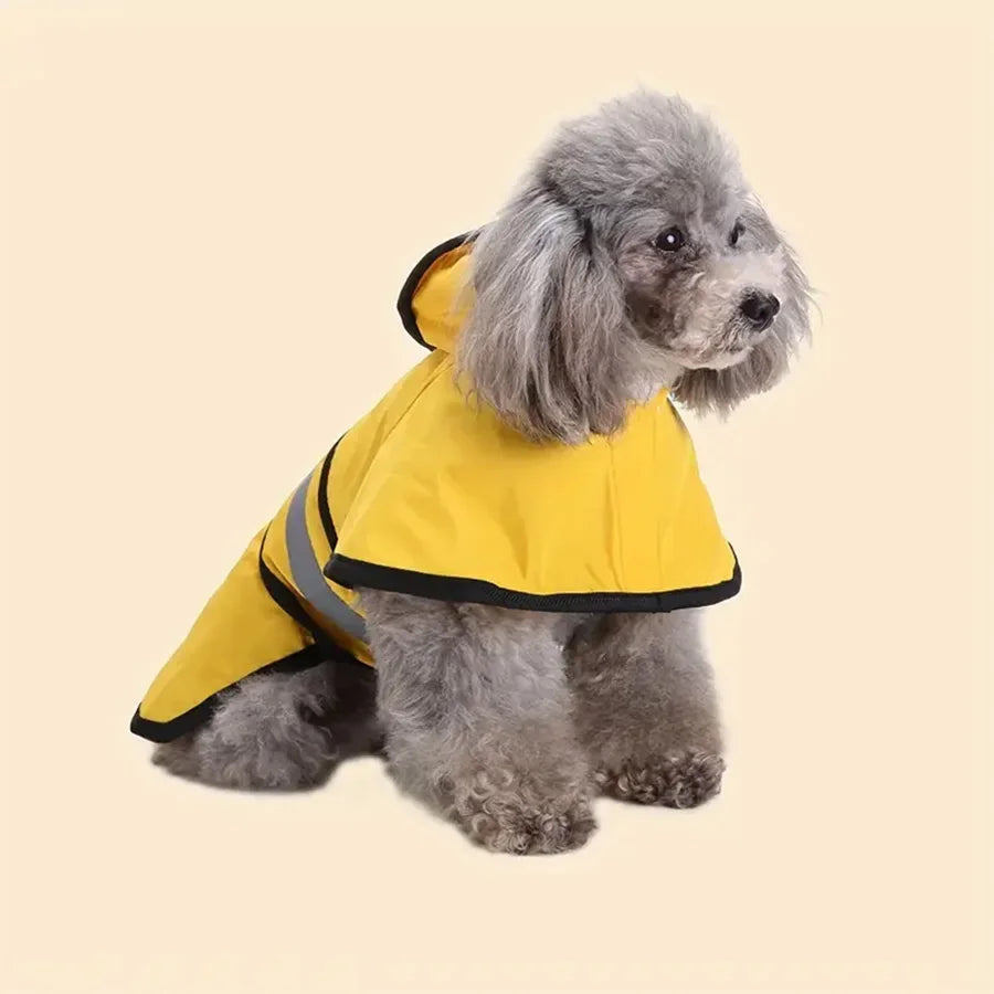 Adjustable Waterproof Windproof Dog Raincoat For Outdoor Pets