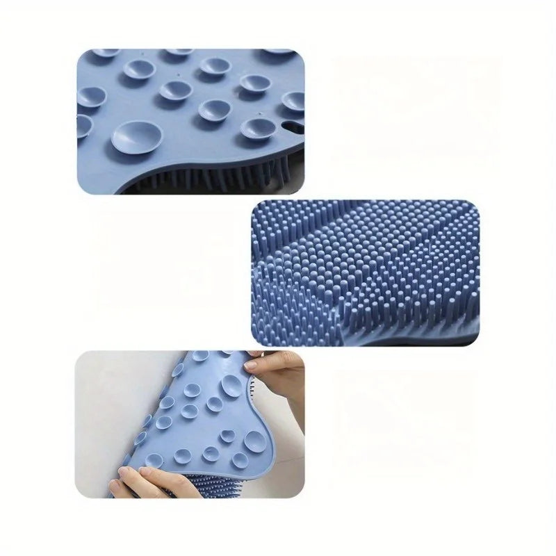 NONECN Cat Massage Brush And Scratcher 2-In-1 Self-Grooming Tool