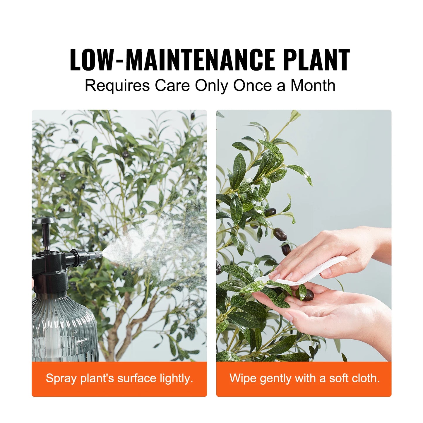 Artificial Olive Tree Faux Plant With Anti Tip Design For Stable Home Decor And Low Maintenance
