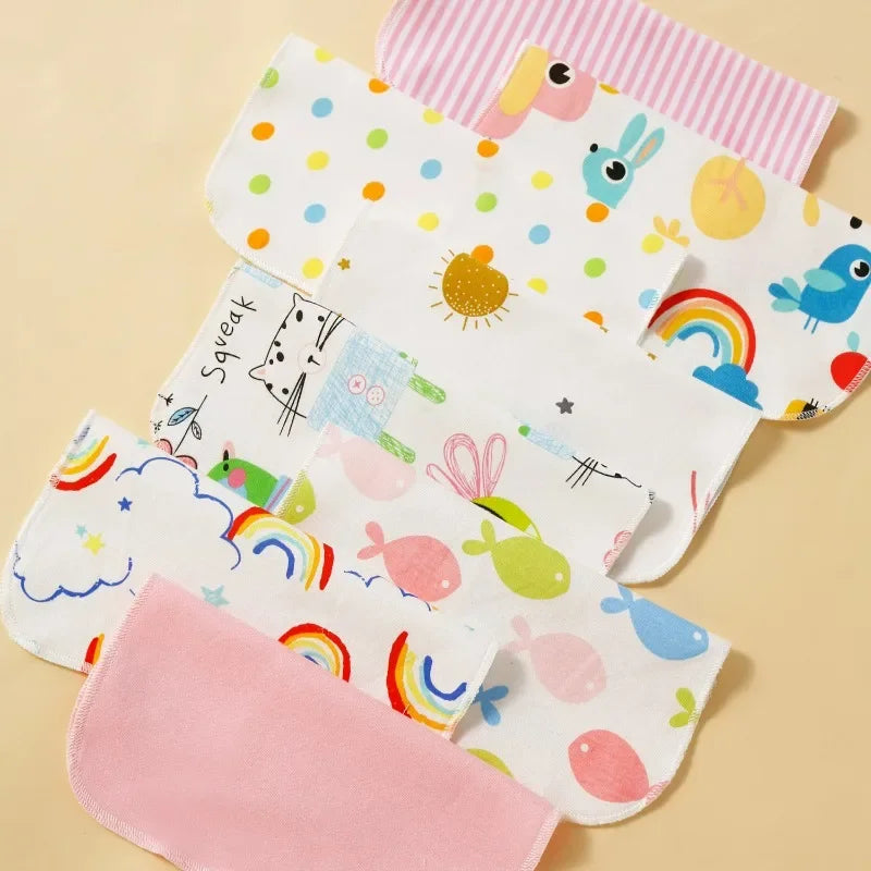 Newborn Baby Towels Set Cotton Washcloths Burp Cloths For Boys Girls Essentials Pack