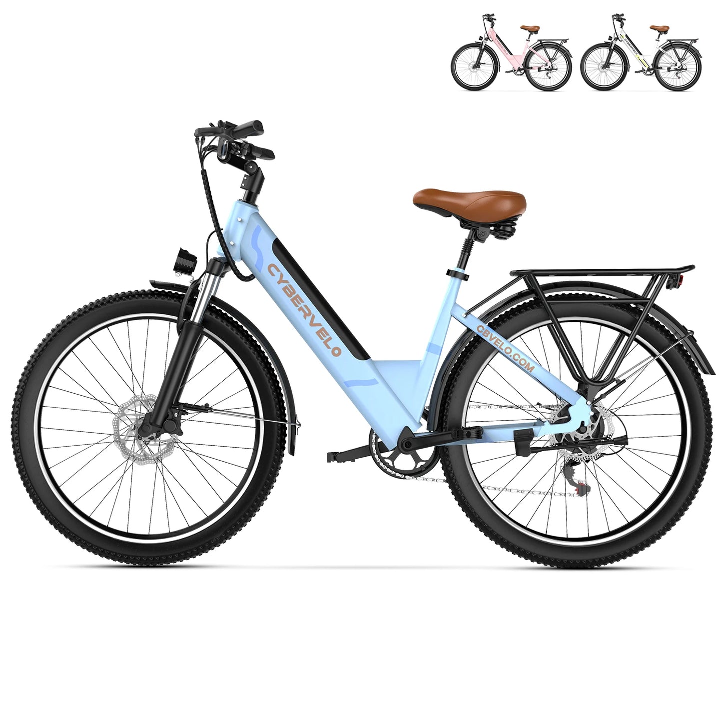 CYBERVELO EK2 Electric City Commuter With 1000W Motor