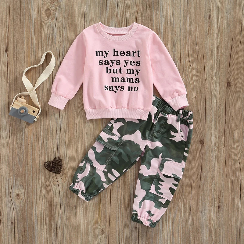 Toddler Hoodie Jogger Set With Pockets