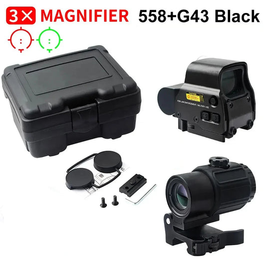 Bestsight 558 G43 Holographic Collimator Sight With Quick Detach Lever