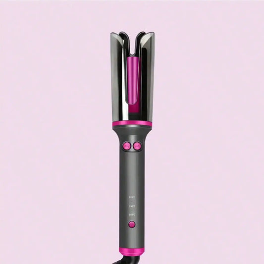 32mm Negative Ion Automatic Hair Curler - Large Wave Styling Tool with Buzzer Reminder & Burn Protection, Suitable for All Ha