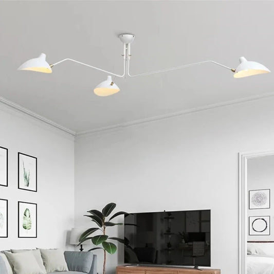 Mouille Nordic Spider Ceiling Lamp LED Iron For Home Decor Modern Living Room Ideas