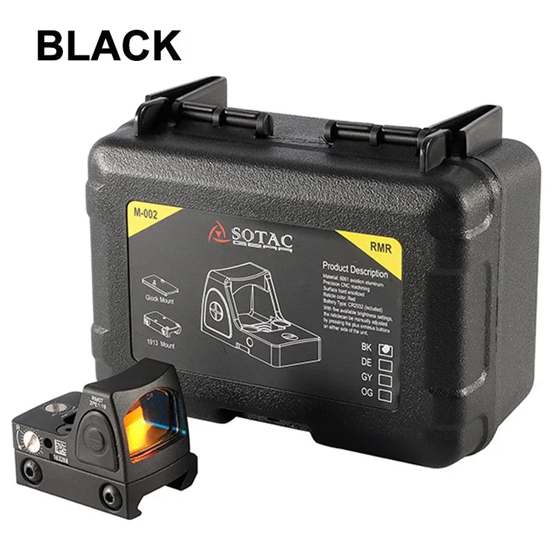 Bestsight Mini MR Red Dot Sight For Picatinny Rail Rifles