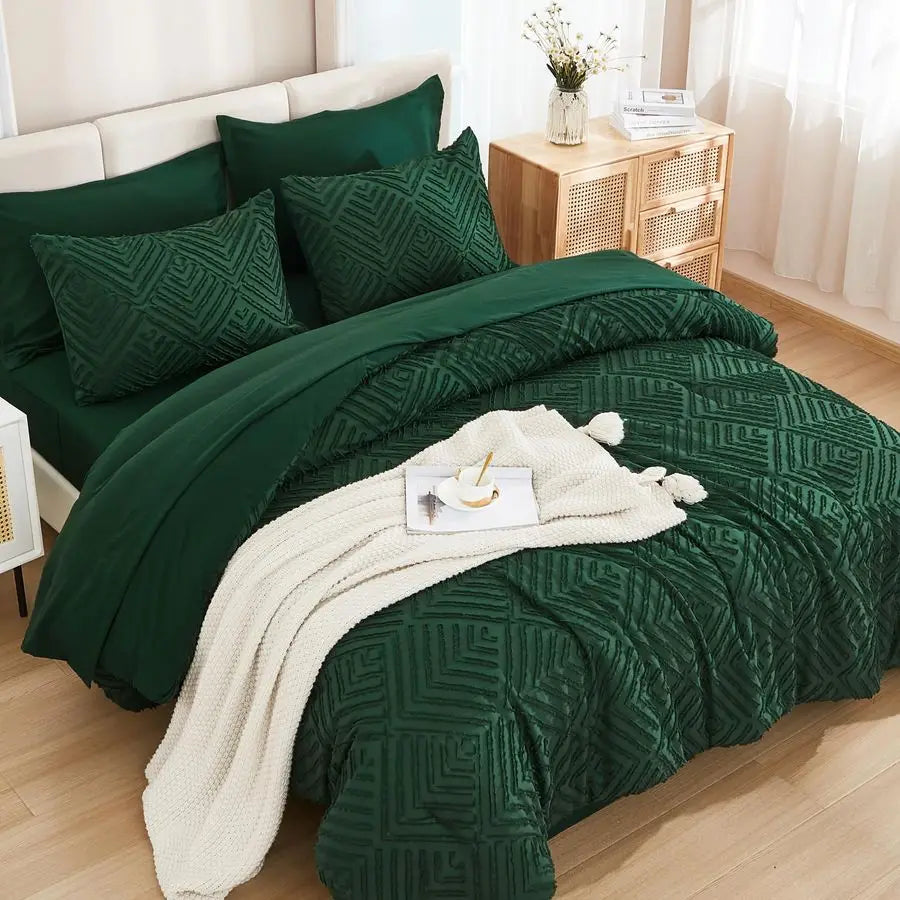 Bed In A Bag 7 Piece Boho Comforter Set Quilt