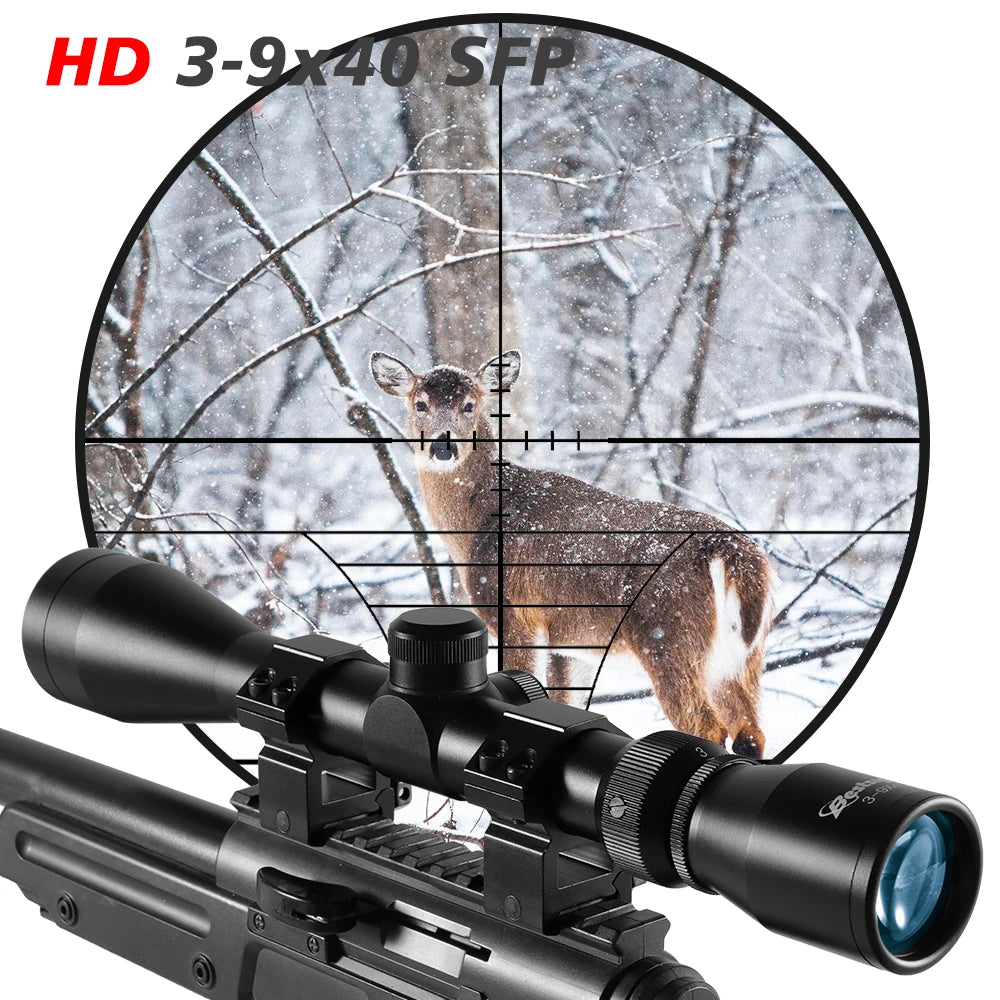 Nabila Rifle Scope Mil Dot Reticle For Deer Hunting