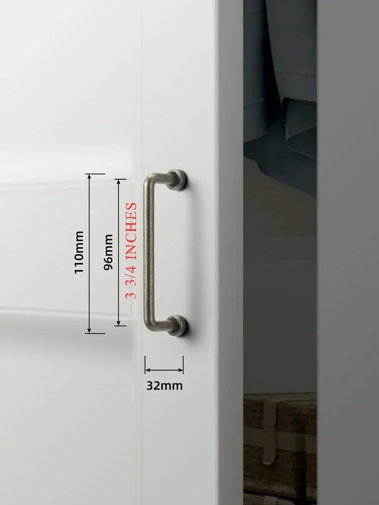 Goo-Ki Modern Zinc-Alloy Satin-Finish Cabinet Pulls Drawer Knobs FurnitureHardware