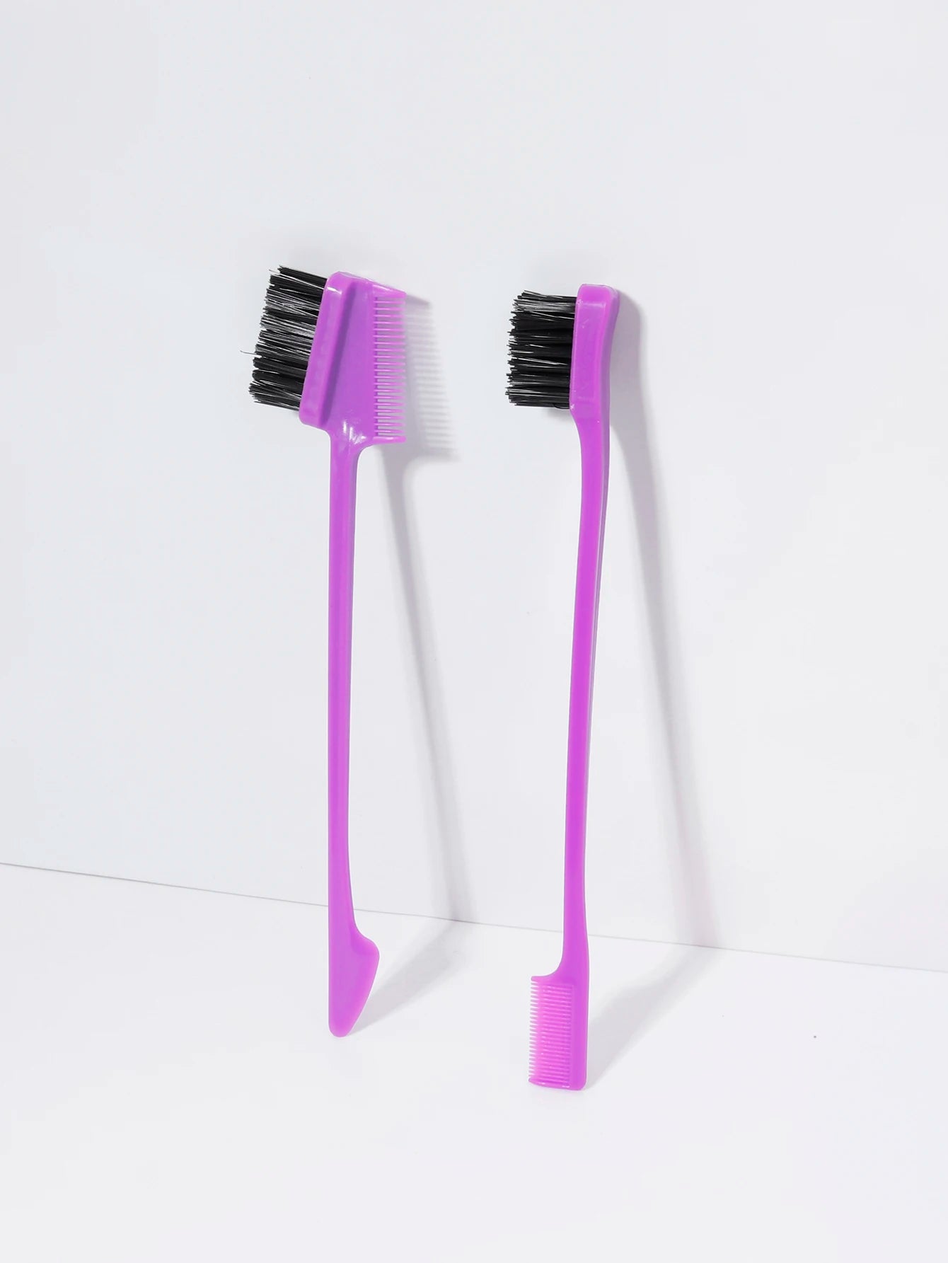 Edge Control Brushes for Hair and Eyebrow Styling 2 Pack