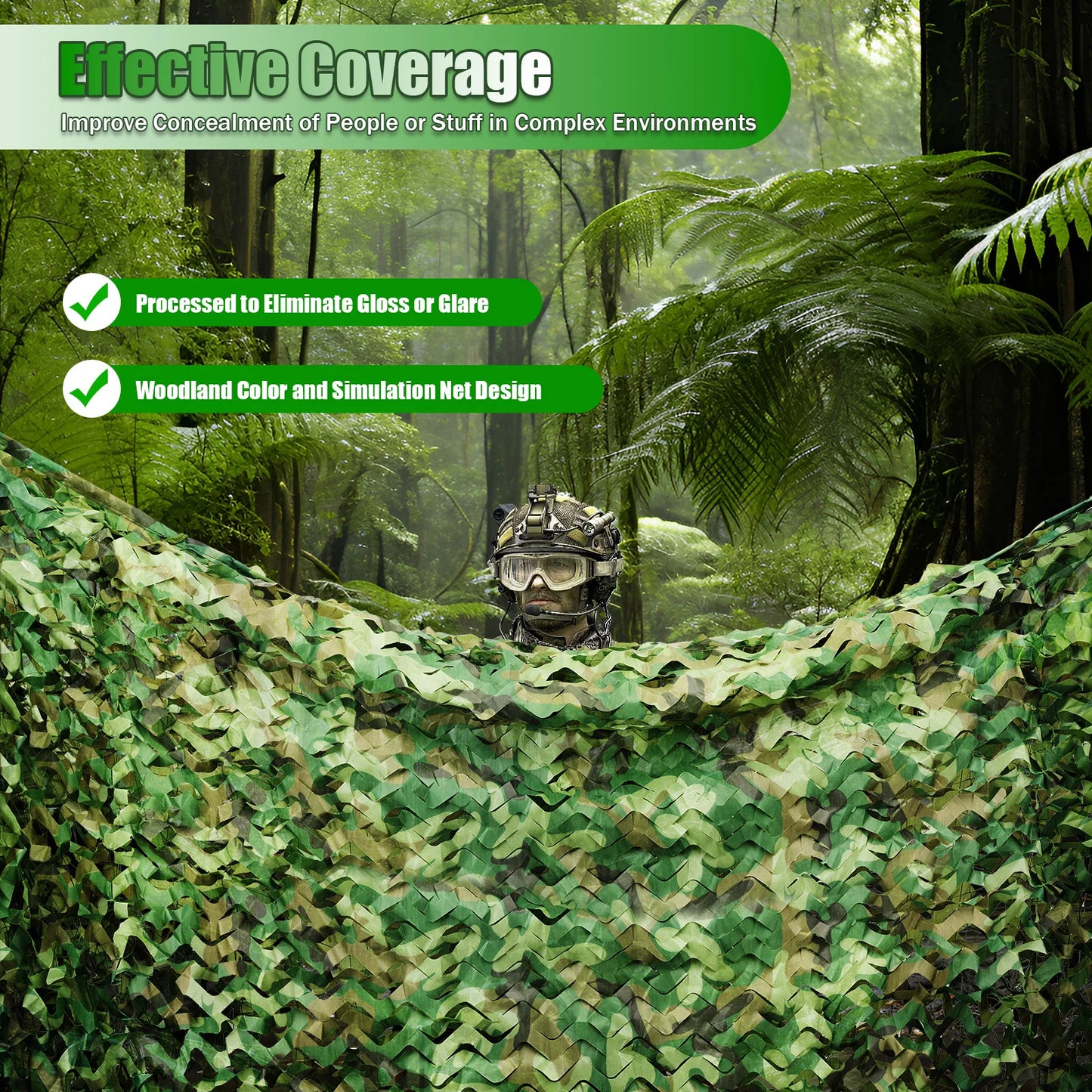 Guangdong Camo Netting Outdoor Hunting Waterproof Tear Resistant
