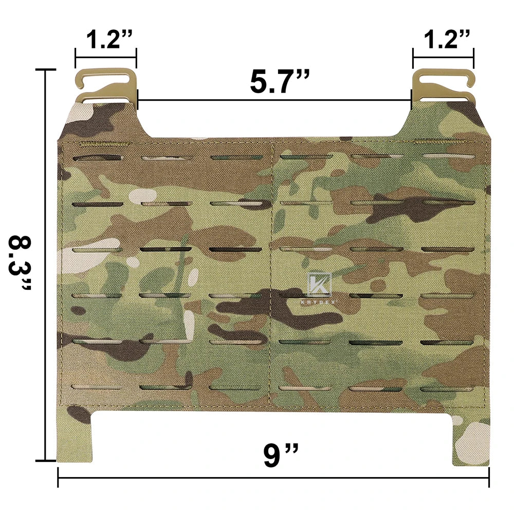 Krydex Tactical MOLLE Panel Front Flap Placard For JPC2.0 Vest