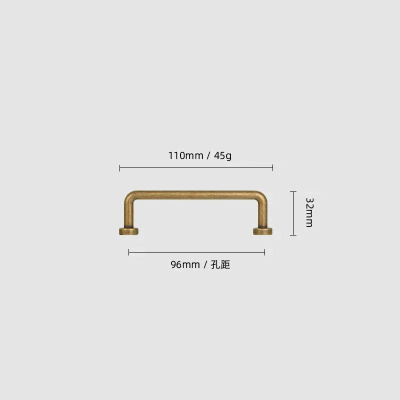 Goo-Ki Modern Zinc-Alloy Satin-Finish Cabinet Pulls Drawer Knobs FurnitureHardware