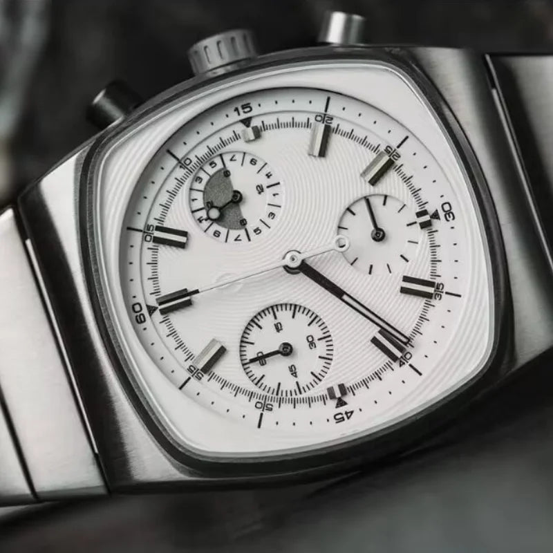 NasiR Mens Stainless Steel Automatic Luxury Brand Watch