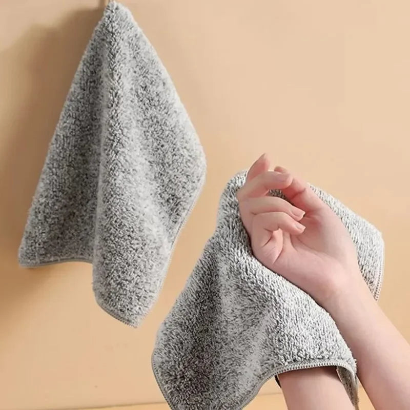 Bamboo Fiber Japanese Style Absorbent Towels 5 Pack