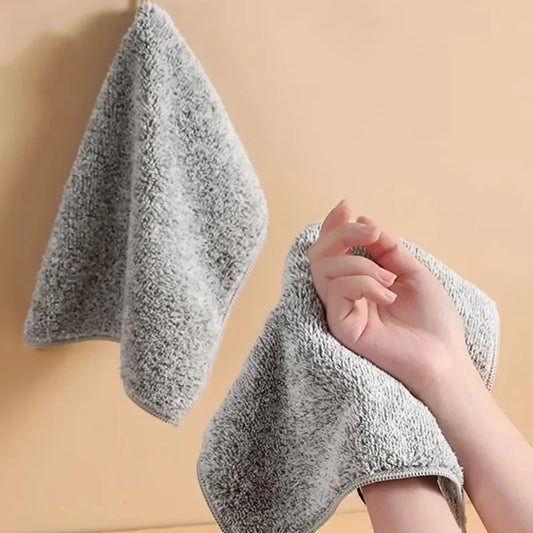Bamboo Fiber Japanese Style Absorbent Towels 5 Pack