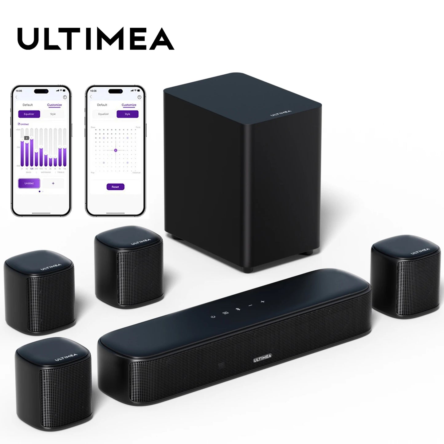 ULTIMEA 7.1 Channel Virtual Surround Soundbar Aura A40