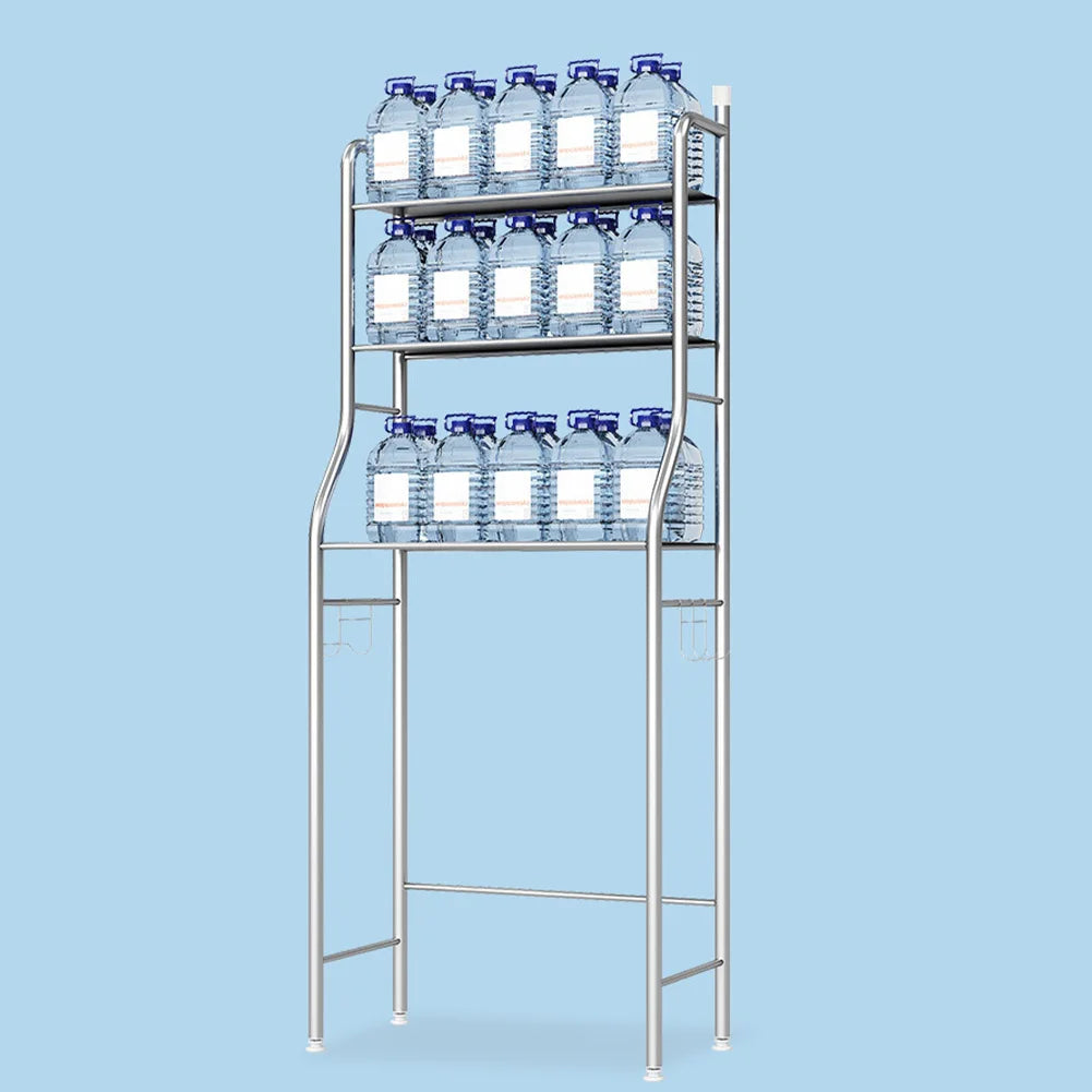 Studyset Over Toilet Storage Shelf 2 To 3 Tier Freestanding Metal Bathroom Organizer With Paper Holder