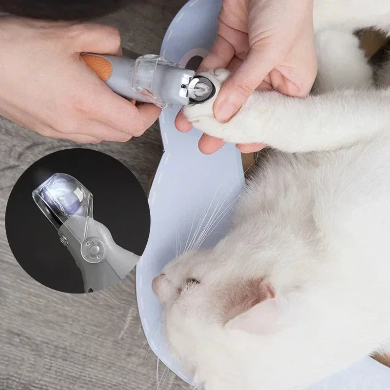 Pet Nail Clippers With LED Light For Dogs And Cats Precision Trim