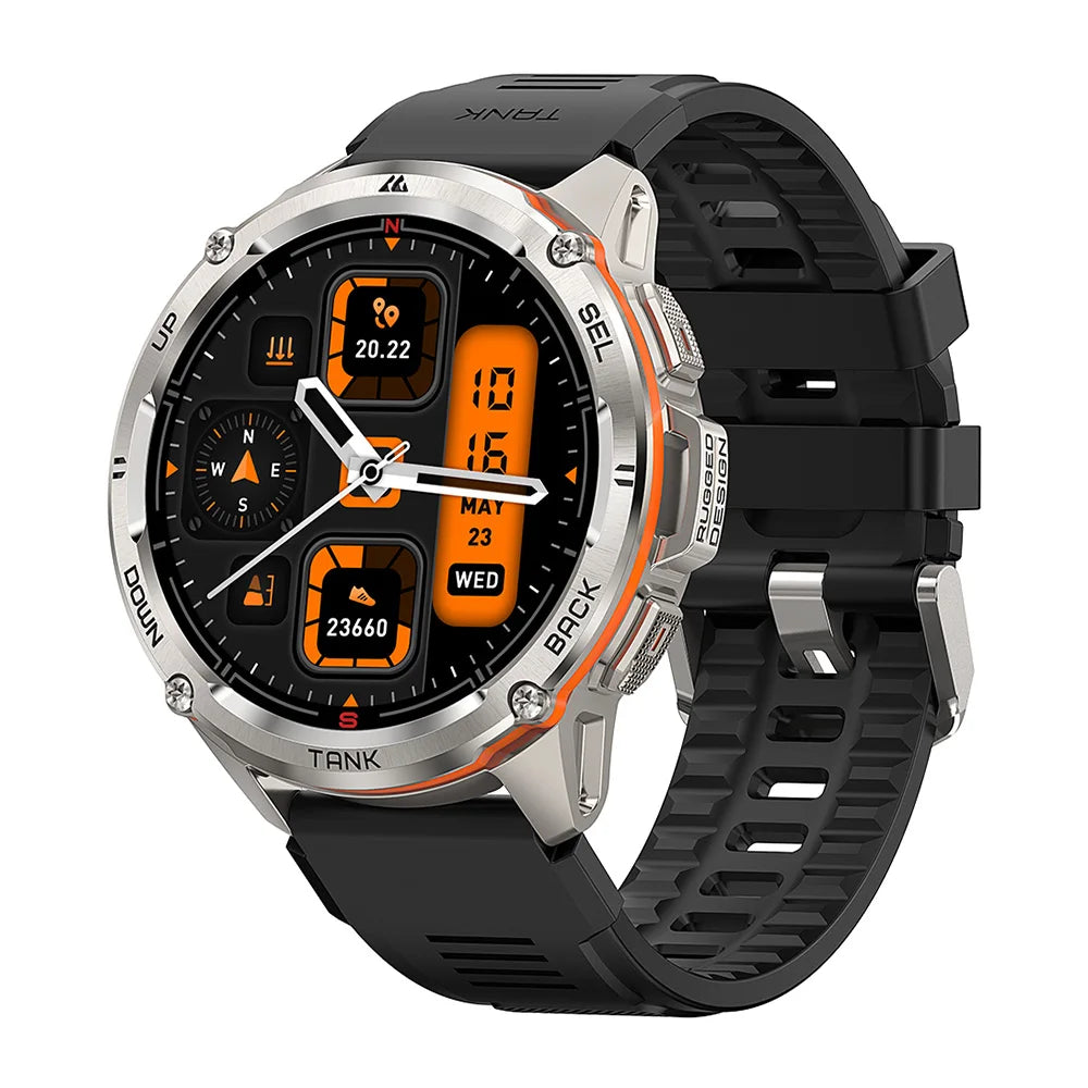 KOSPET Tank T3 Ultra GPS Smartwatch for Men Altimeter Barometer