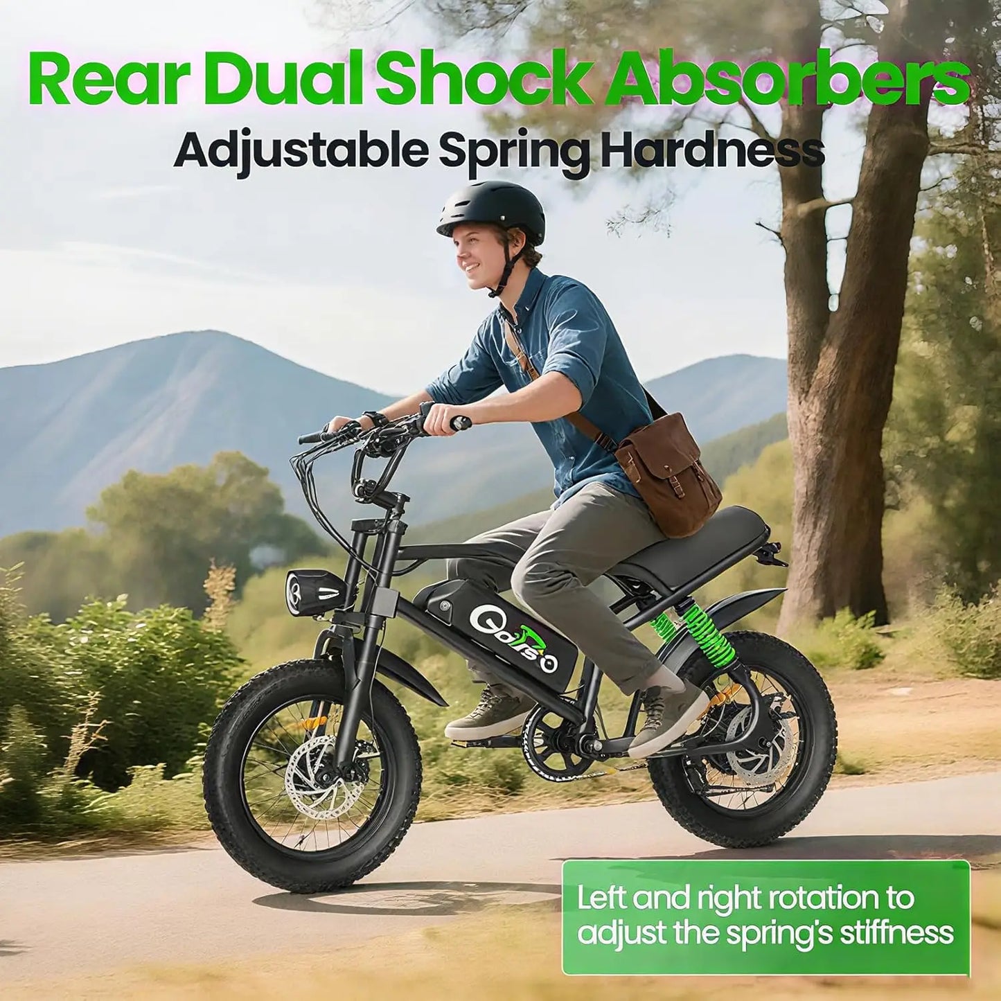EILLEO SPACEWALK Electric Bike 750W Motor Full Suspension 3 Modes