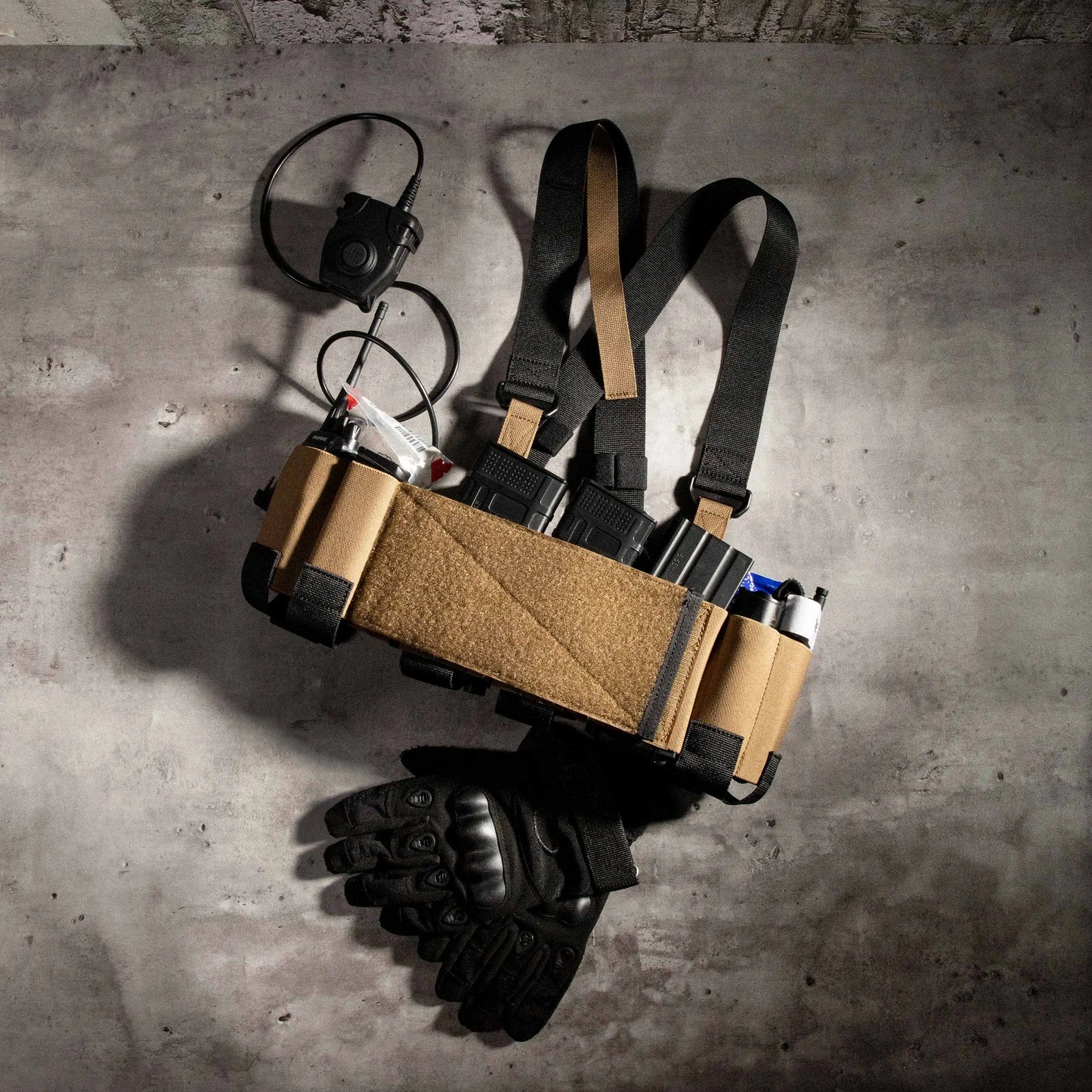 KRYDEX Tactical Chest Rig Low Vis Lightweight Concealed Carry
