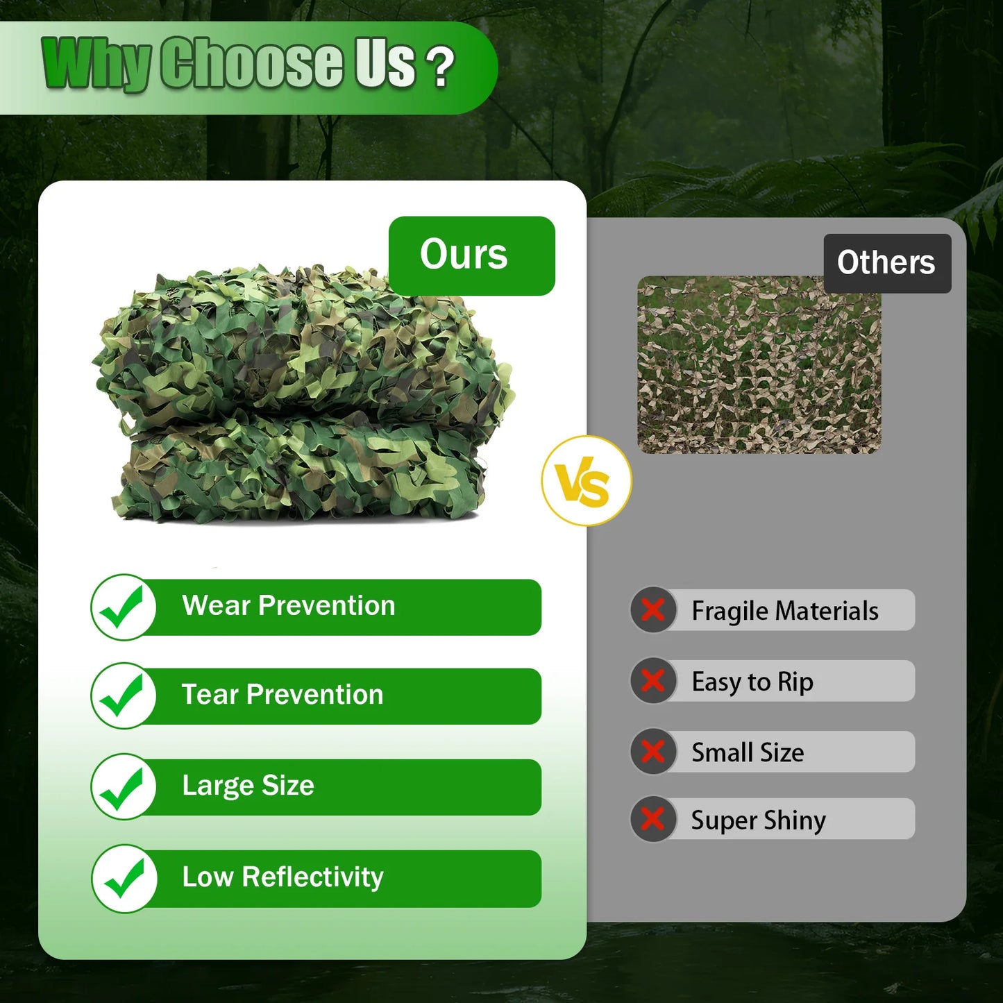 Guangdong Camo Netting Outdoor Hunting Waterproof Tear Resistant