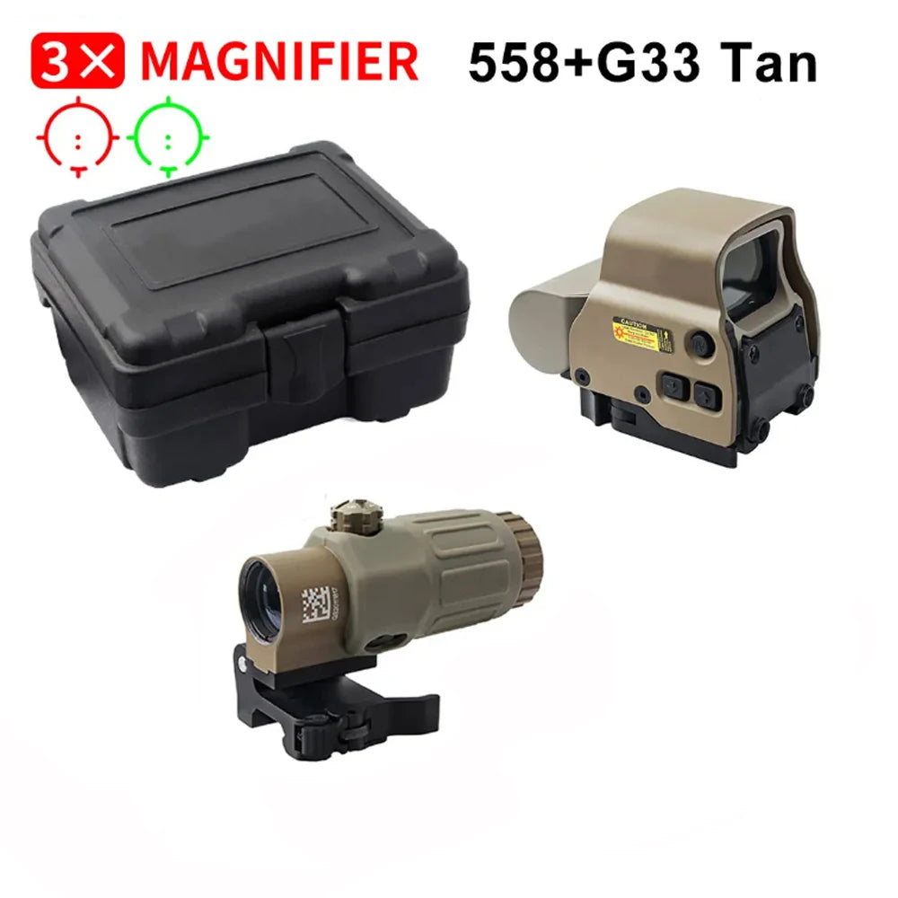 Bestsight 558 Holographic Collimator Sight With Quick Detach Mount