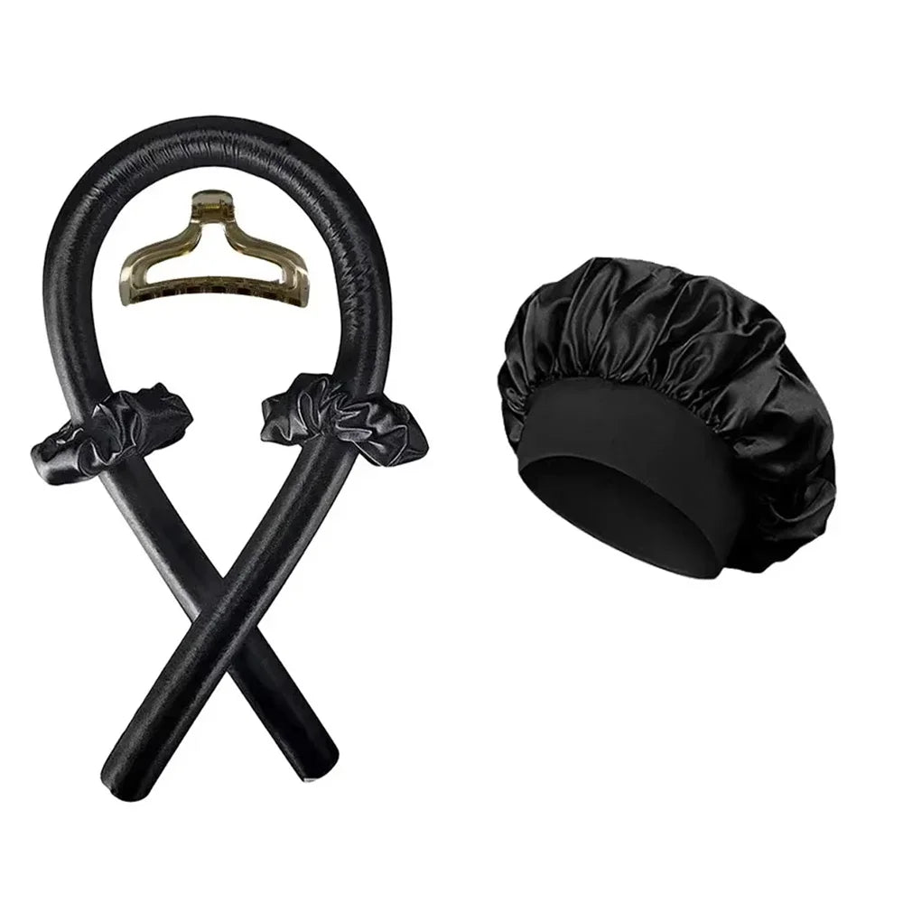 Heatless Curling Rod Headband, Soft No Heat Hair Curlers for Sleeping & Styling