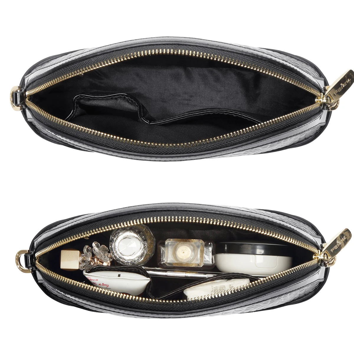 Women Leather Crocodile Dome Designer Crossbody Bag Daily Commutes