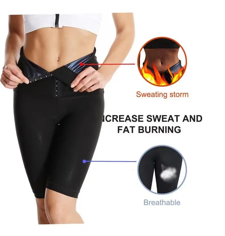 Body Shaper Sauna Pants Women Slimming Fitness Leggings