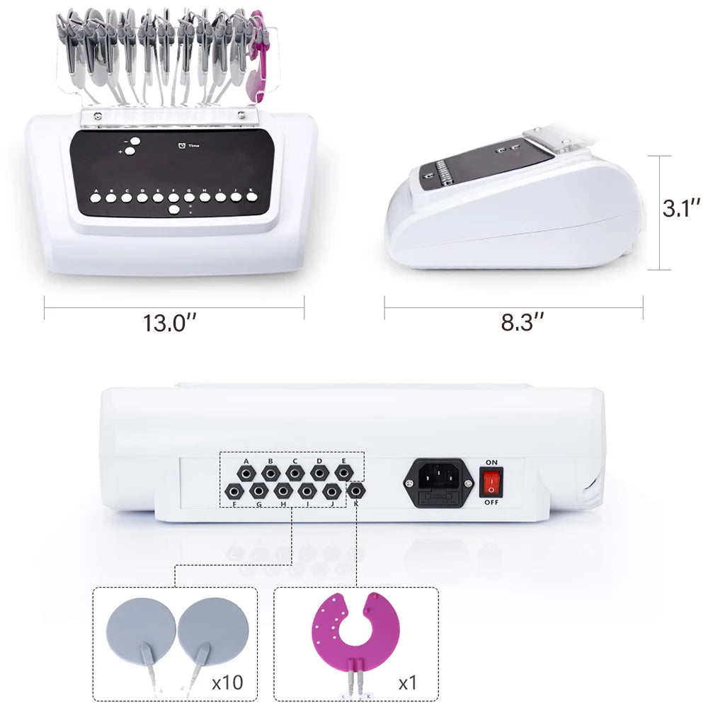UNOISETION Breast Lift EMS Body Slimming Machine Electric Muscle Stimulator