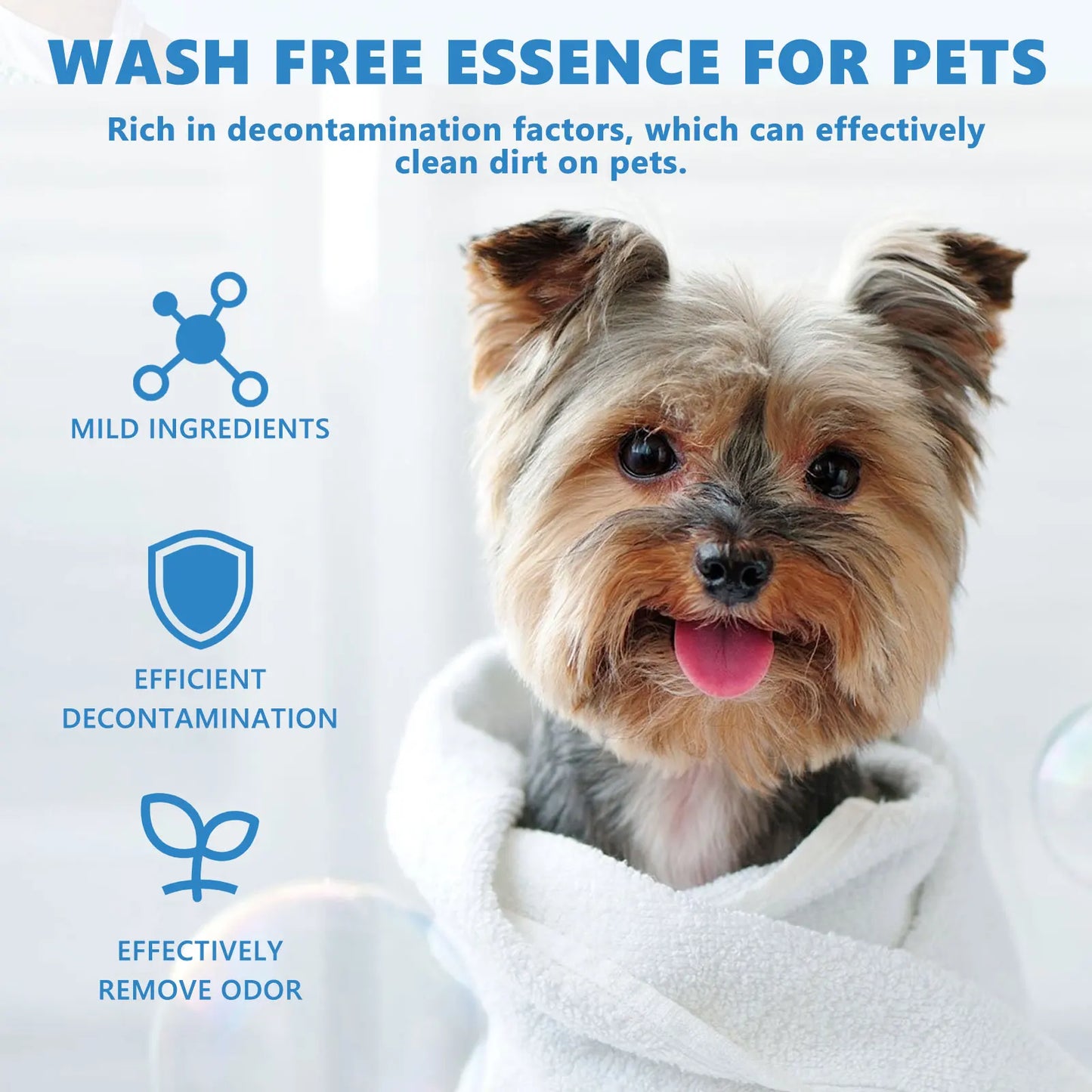 YEGBONG Pet Wash Free Serum For Dogs And Cats