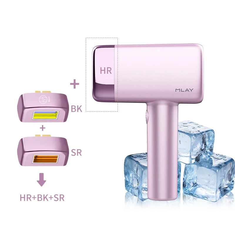 MLAY T14 IPL Laser Epilator For Home Hair Removal Face Body Bikini Painless 5 Levels CE RoHS 500000 Shots