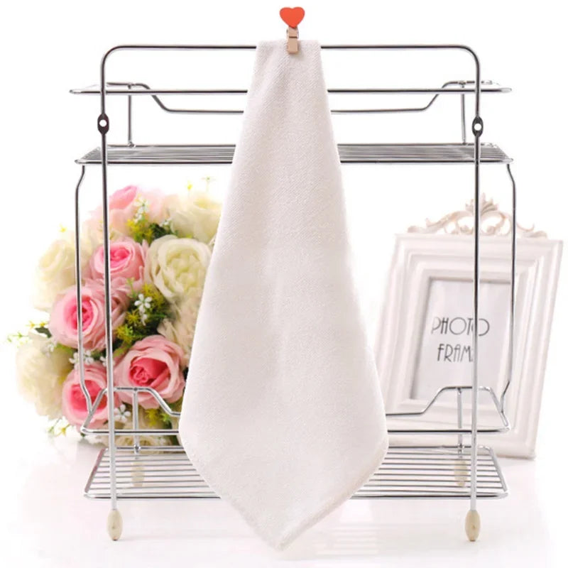 NONECN 10 Piece PremiumQuality UltraAbsorbent Microfiber Facial Towels Set Deluxe