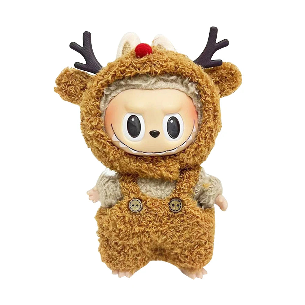 Doll Clothes Plush Cartoon Set Dress Up For Dolls