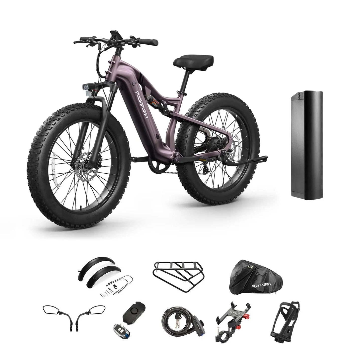 Puckipuppy Labrador Pro Electric Bike 1350W 48V Ebike