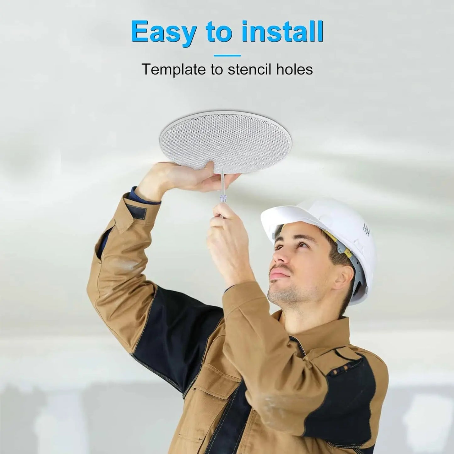 Herdio 4 Speaker Package 320W 2-Way Bluetooth Ceiling Speakers