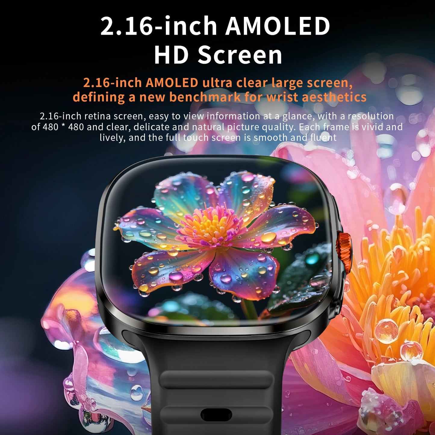 LOKMAT APPLLP 6 MAX Android Smartwatch With AI Translation ChatGPT