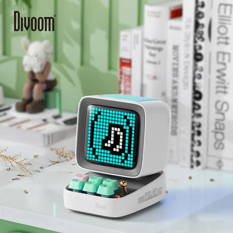 Divoom Ditoo Pro Bluetooth Desktop Speaker Pixel Art Alarm Clock
