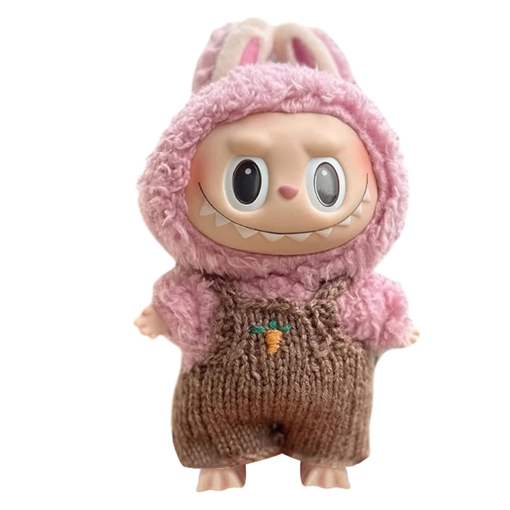 Doll Clothes Plush Cartoon Set Dress Up For Dolls