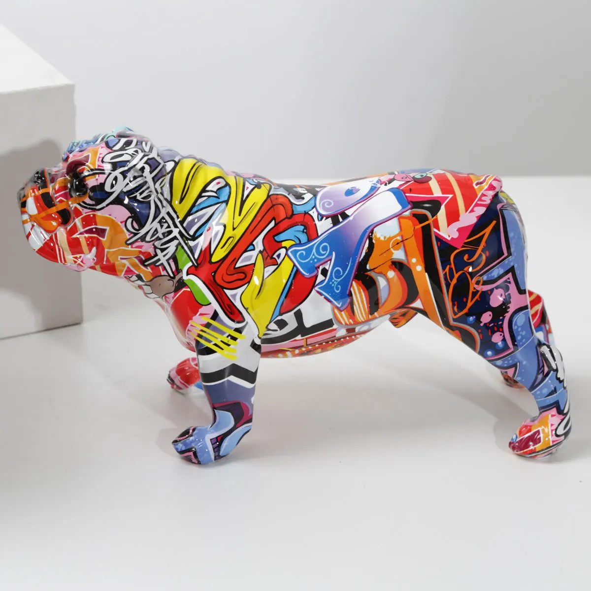 FLYuechun Ranan Bulldog Resin Ornament Home Decor Office Gift