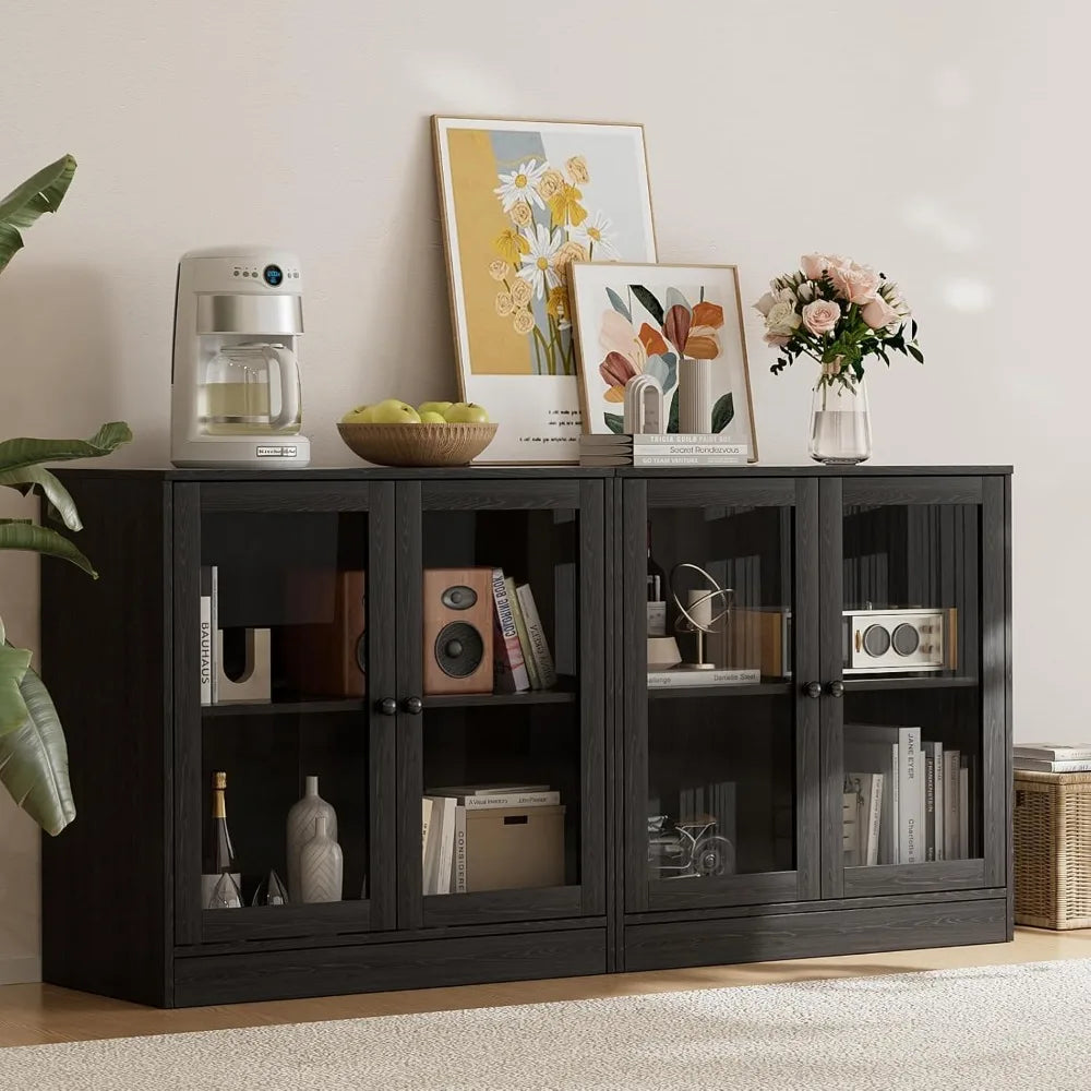 TV Stand With Bookshelves Living Room Entertainment Center