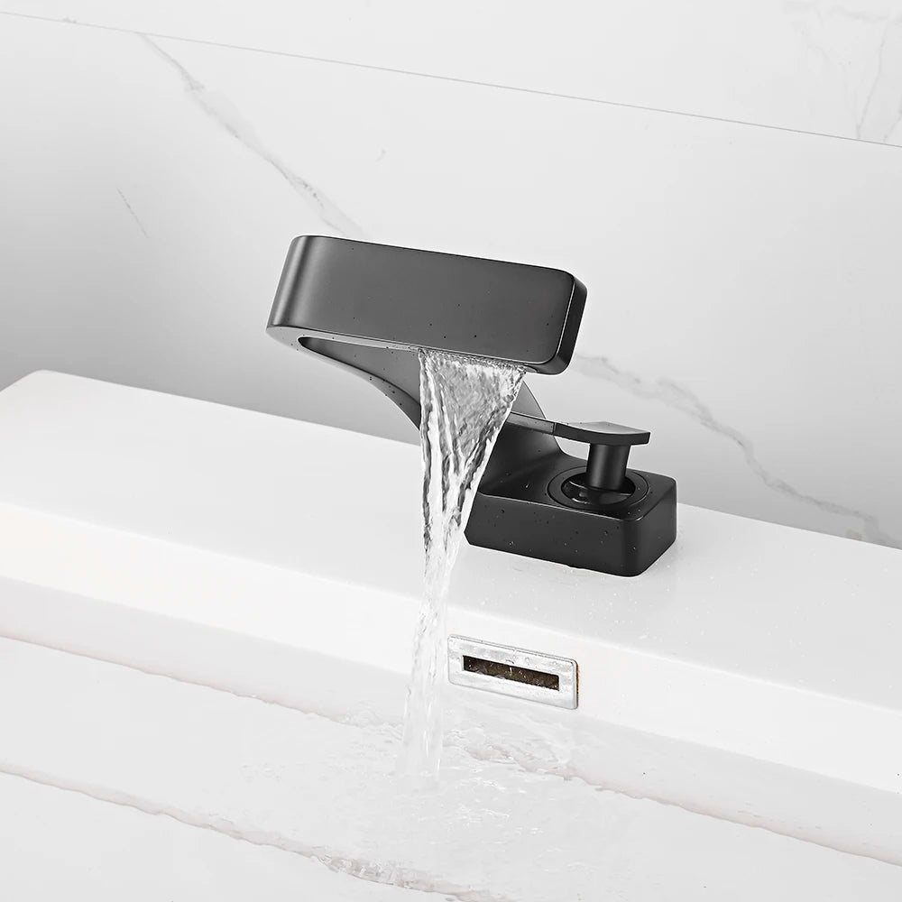 Bakala Deck Mounted Basin Faucet Single Hole Hot and Cold