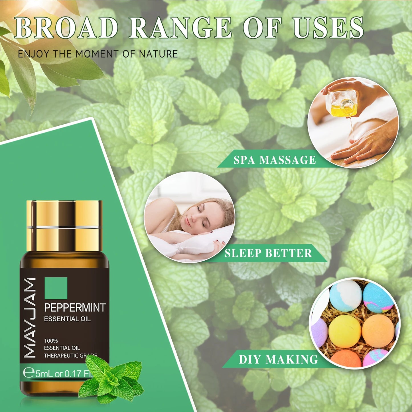 MAYJAM Essential Oils 35pc Set For Humidifier Diffuser Air Fresheners