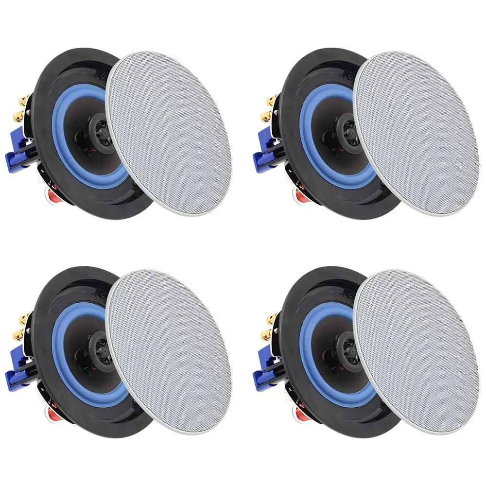 Herdio 4 Speaker Package 320W 2-Way Bluetooth Ceiling Speakers