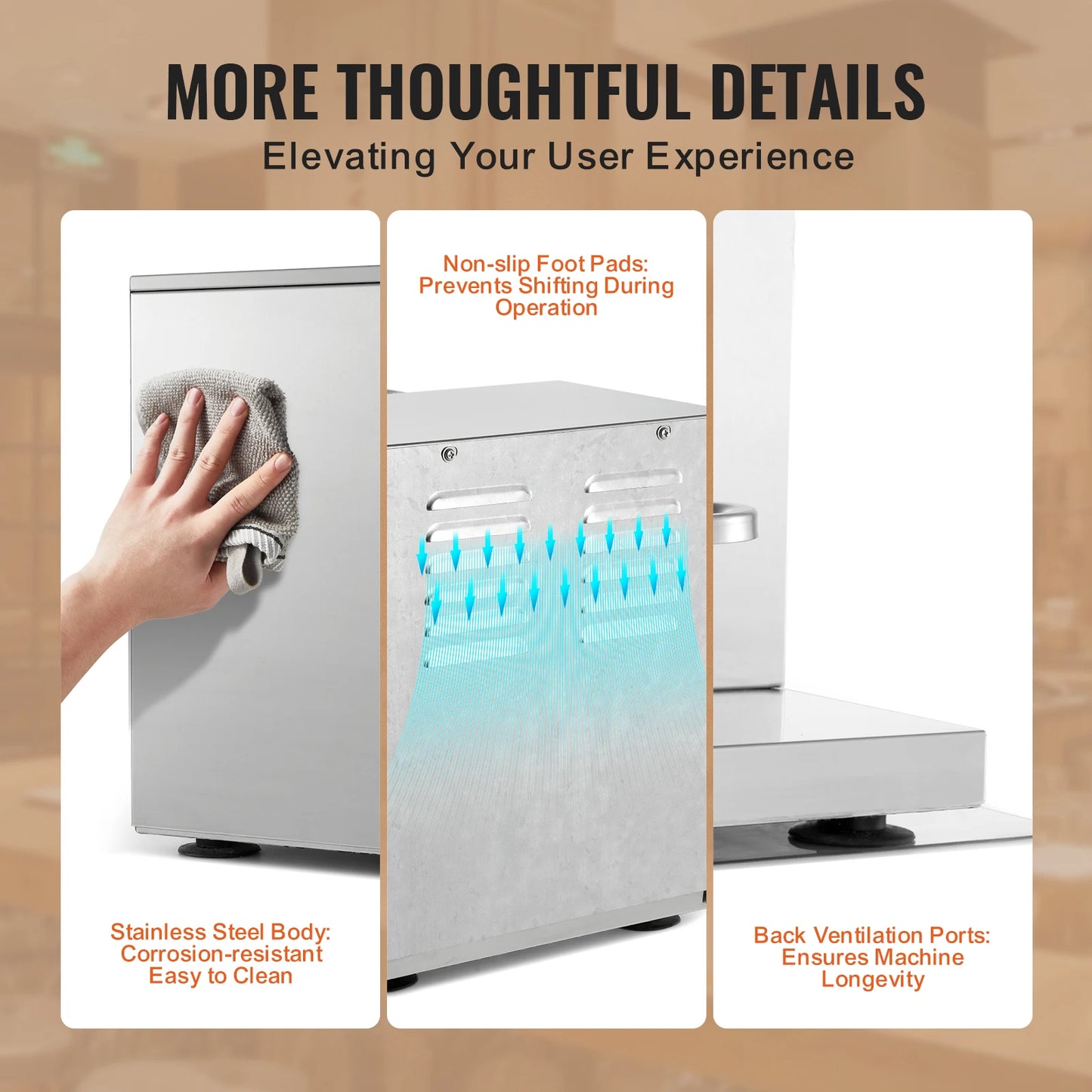 SucceBuy Milkshake Maker Machine 120W Commercial Milk Tea Shaker Machine Single Head Milk Shake Mixer Machine for Milk Tea Store