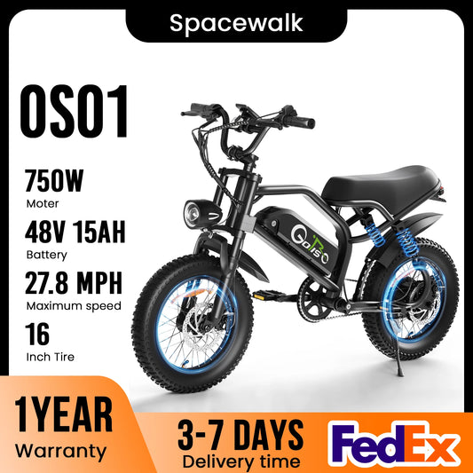 EILLEO SPACEWALK Electric Bike 750W Motor Full Suspension 3 Modes