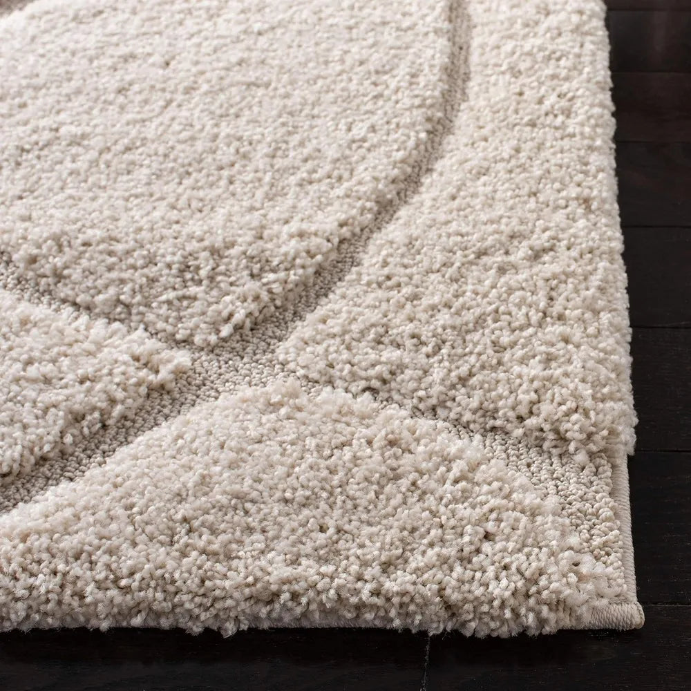 Heart Pattern Non Shedding Easy Care Machine Made Area Rug For High Traffic Living Rooms